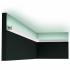 Потолочный плинтус под покраску Orac Decor Select с подсветкой 2000×30×20 Потолочный плинтус под покраску Orac Decor Select с подсветкой 2000×30×20