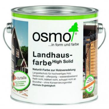 Краска укрывная для дерева Osmo Landhausfarbe цвет 2203 Желтая ель 0,125 л 