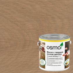 Масло с твердым воском для дерева Osmo Hartwachs-Ol Farbig цвет шелковисто-матовое л