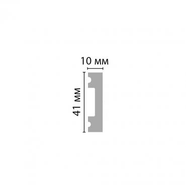 Молдинг из полистирола Decomaster Eco Line D162-70 Дуб белый 2900×41×10
