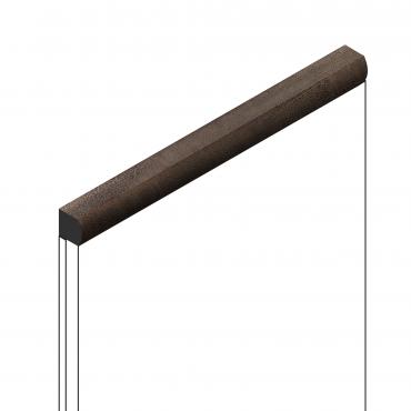 Молдинг из полистирола Hiwood D15V2 2700×15×15
