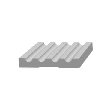 Молдинг под покраску Ultrawood N 003 i 2000×83×12