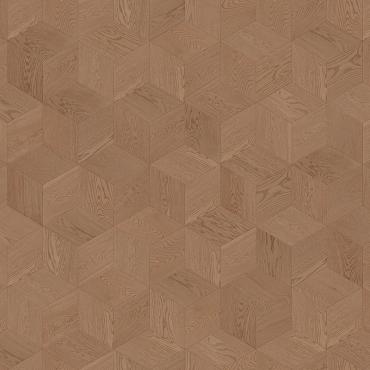 Паркет ТЕ03 ромб дуб (19.05×190×220) Туманная роза 1193-1290-10