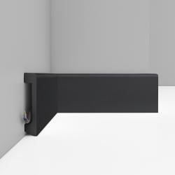 Плинтус Decomaster Антрацит