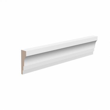 Потолочный плинтус ЛДФ под покраску Ultrawood CR 0027 2440×15×50 Потолочный плинтус ЛДФ под покраску Ultrawood CR 0027 2440×15×50