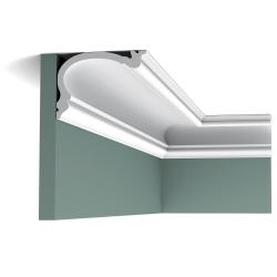 Потолочный плинтус под покраску Orac Decor Select 2000×122×88