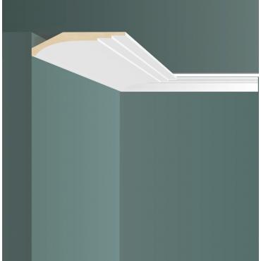 Потолочный плинтус под покраску Ultrawood CR 0026 i 2000×18×87