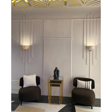 Стеновая панель под покраску Orac Decor Flute XL WX218 WX218-3000, WX218-2600, WX218