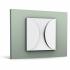 Стеновая панель под покраску Orac Decor Modern Circle W107 333×333×29 Стеновая панель под покраску Orac Decor Modern Circle W107 333×333×29