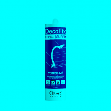 Клей монтажный Orac DecoFix Super FDP650 полимерный мл Клей монтажный Orac DecoFix Super FDP650 полимерный мл
